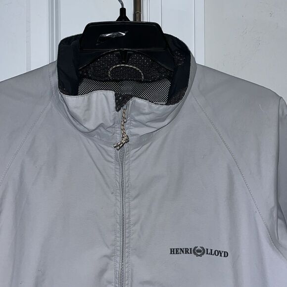 Henri Lloyd waterproof mesh Lined boating sailboat sailing yacht racing jacket M - Picture 8 of 14
